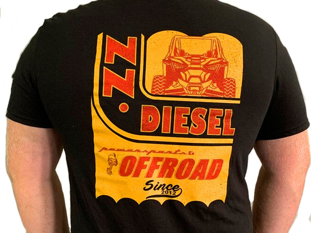 ZZ Diesel, Retro UTV T-Shirt ZZ Diesel