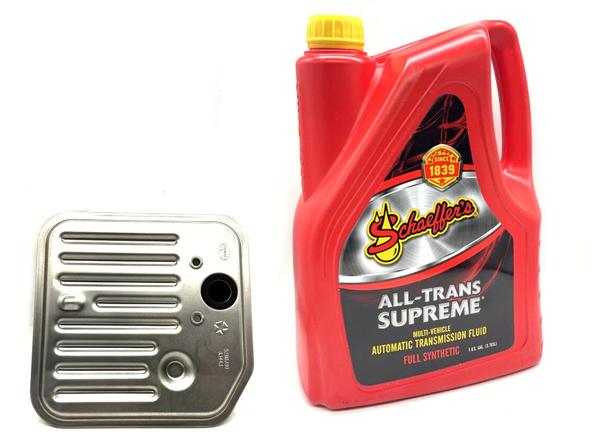 ZZ Diesel Schaeffers ATF+4 47RE, 47RH, 48RE Transmission Service Kit, 1994-2007 Dodge Ram 5.9L Cummins Schaeffers