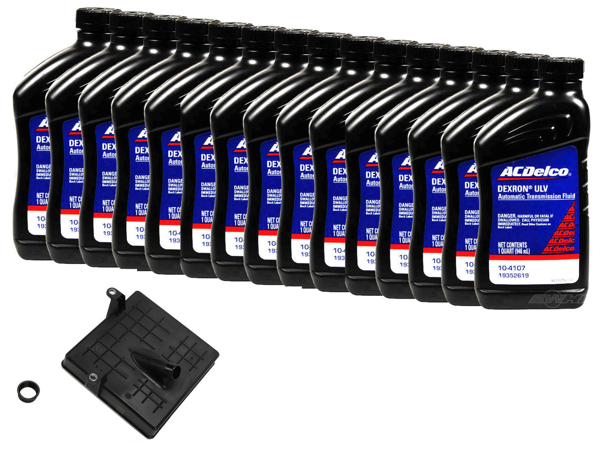 ZZ Diesel ACDelco Dexron ULV Allison Transmission Service Kit, 2020-2024 GM 6.6L Duramax L5P AC Delco