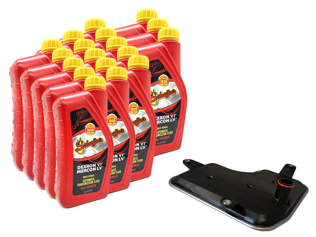 ZZ Diesel Schaeffers Mercon LV Automatic Transmission Service Kit, 6R140, 2011-2016 Ford 6.7L Powerstroke Schaeffers