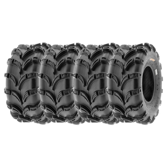 SunF ATV TIRE/UTV TIRE All Terrain 6 PR Tubeless A028-1 (set of 4) SUNF