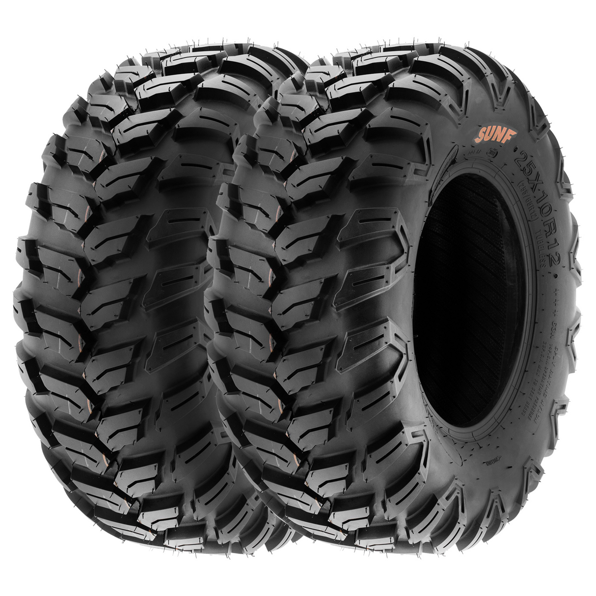 SunF ATV TIRE/UTV TIRE All Terrain 6 PR Tubeless A043 (bundle set) SUNF