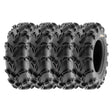 SunF ATV TIRE/UTV TIRE All Terrain Mud Tire 6 PR Tubeless A050 GODZILLA (set of 4) SUNF