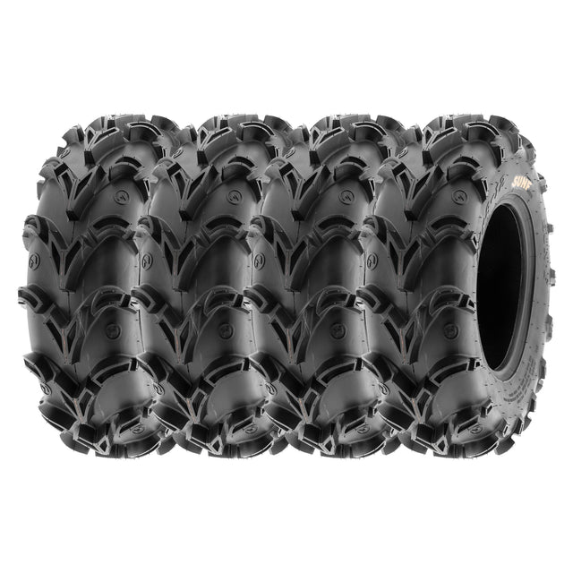 SunF ATV TIRE/UTV TIRE All Terrain Mud Tire 6 PR Tubeless A050 GODZILLA (set of 4) SUNF