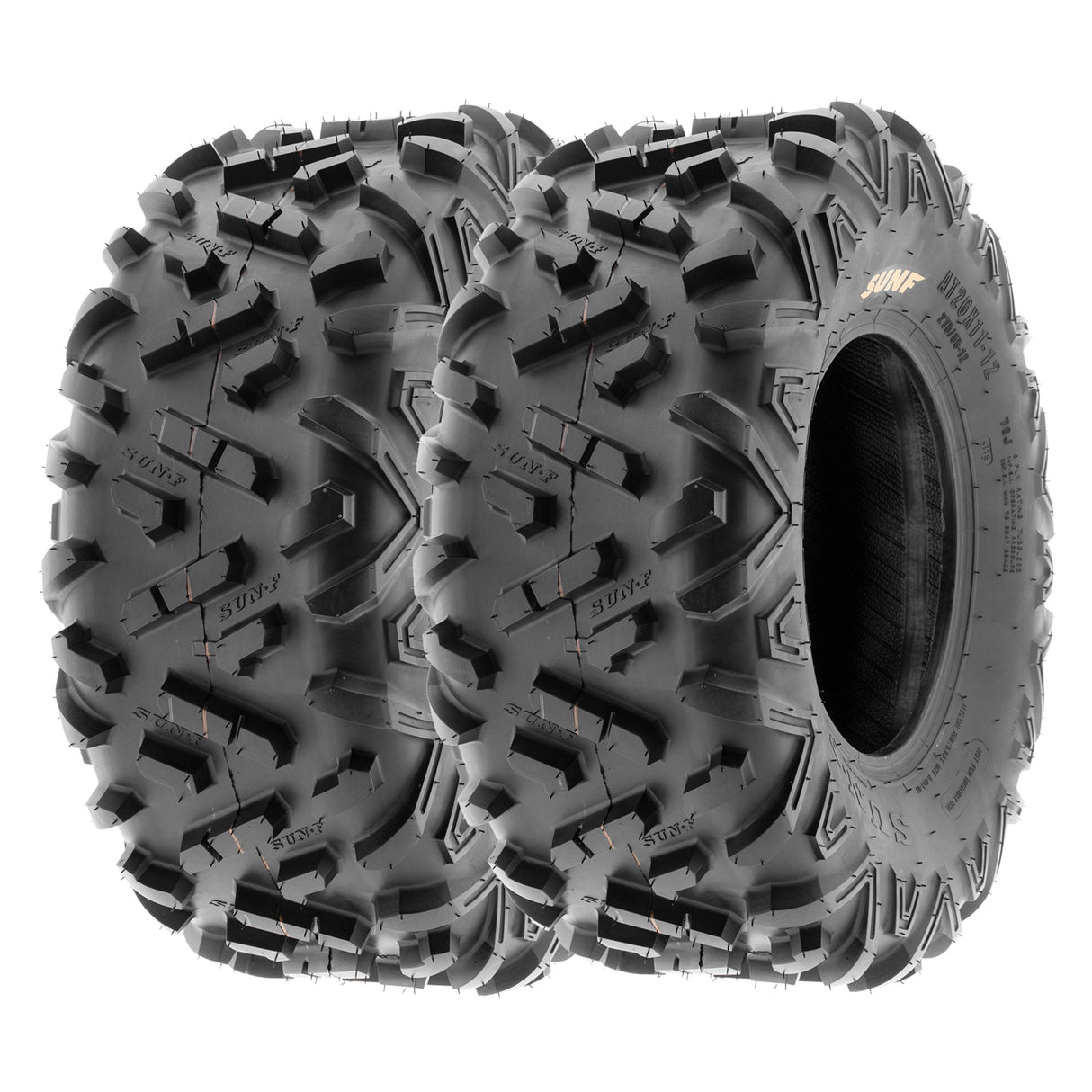 SunF ATV TIRE/UTV TIRE All Terrain 6 PR Tubeless A051 POWER II (bundle set) SUNF