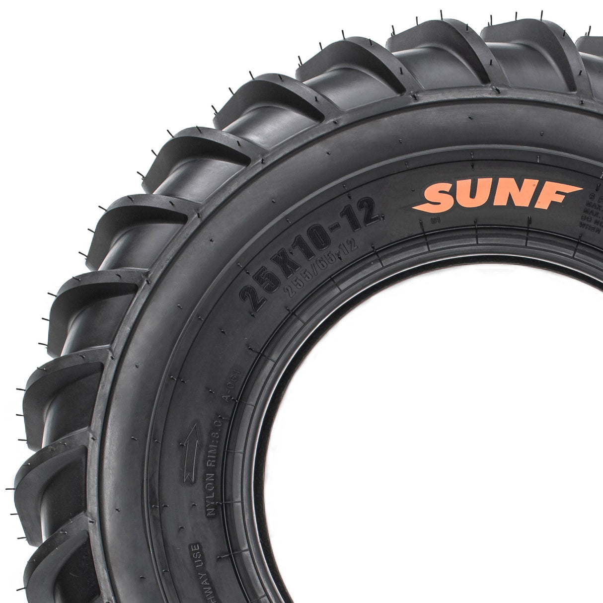 SunF ATV TIRE/UTV TIRE All Terrain 6 PR Tubeless A061 (set of 2) SUNF