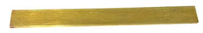 Brass Flat Bar Stock 3/16" x 1 1/4 x 6" Knife Making Handle Bolster C360 Buss (1 bar) Unknown