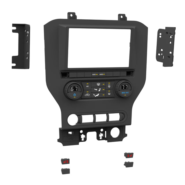 Metra 99-5865CH Dash Kit Fits Ford Mustang 2015-2023 (w/Manual Climate Controls) Metra