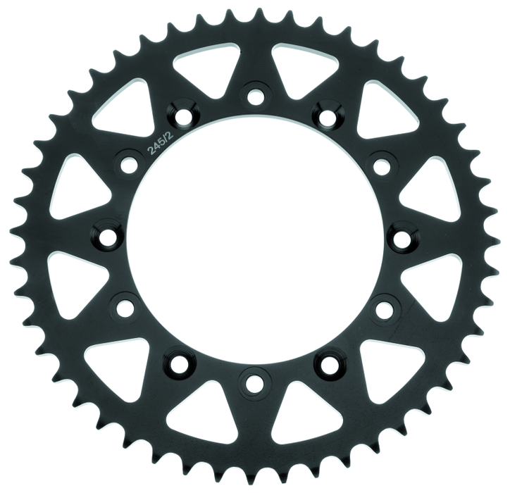 BikeMaster Honda Rear Steel Sprocket 520 45T - Black