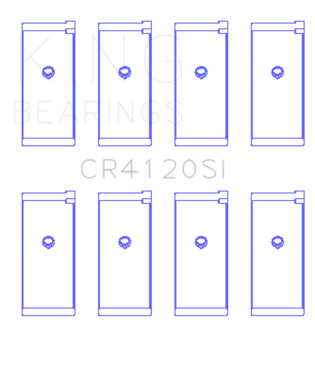 King Engine Bearings Mitsubishi 4G63/64 DOHC (Size +0.25mm) Connecting Rod Bearing Set