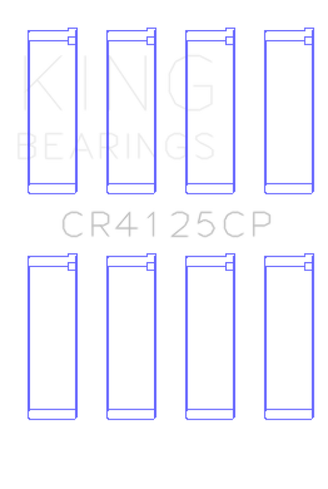 King Engine Bearings Subaru Ej20/Ej22/Ej25 (Incl. Turbo) (Size +0.25mm) Connecting Rod Bearing Set