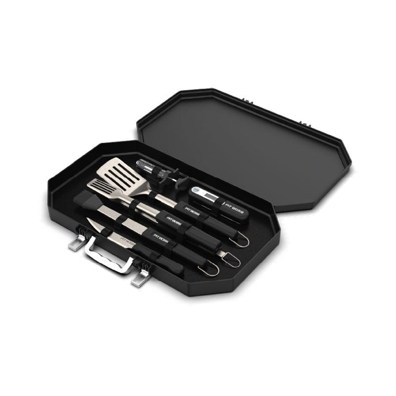 6 Piece Barbecue Toolset with Case