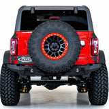 Addictive Desert Designs Bomber Rear Bumper with Cube Light Mounts | 2021+ Ford Bronco