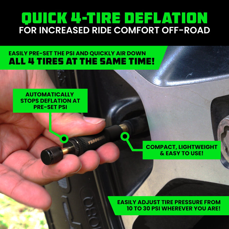 10-30 PSI Adjustable Tire Deflator Kit