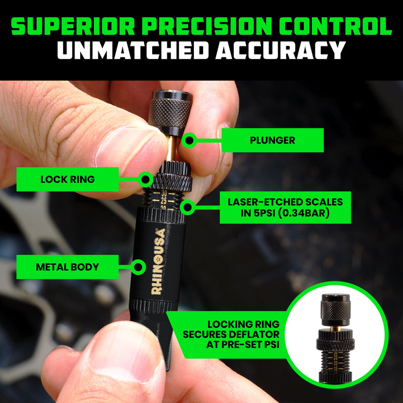 10-30 PSI Adjustable Tire Deflator Kit