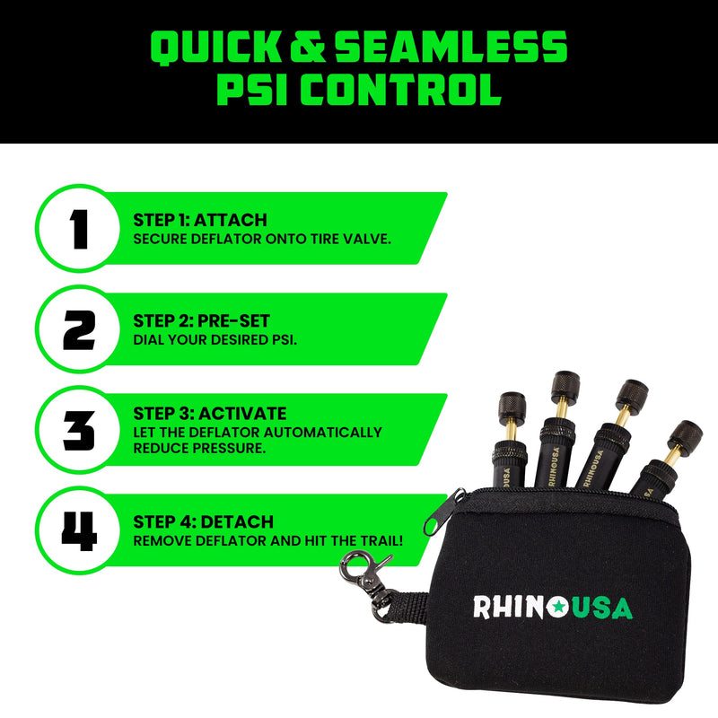 10-30 PSI Adjustable Tire Deflator Kit