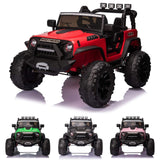 Premium 24V Electric Kids Ride-On Truck with MP3, LED Lights, and Remote Control - Seats 2 (400W)