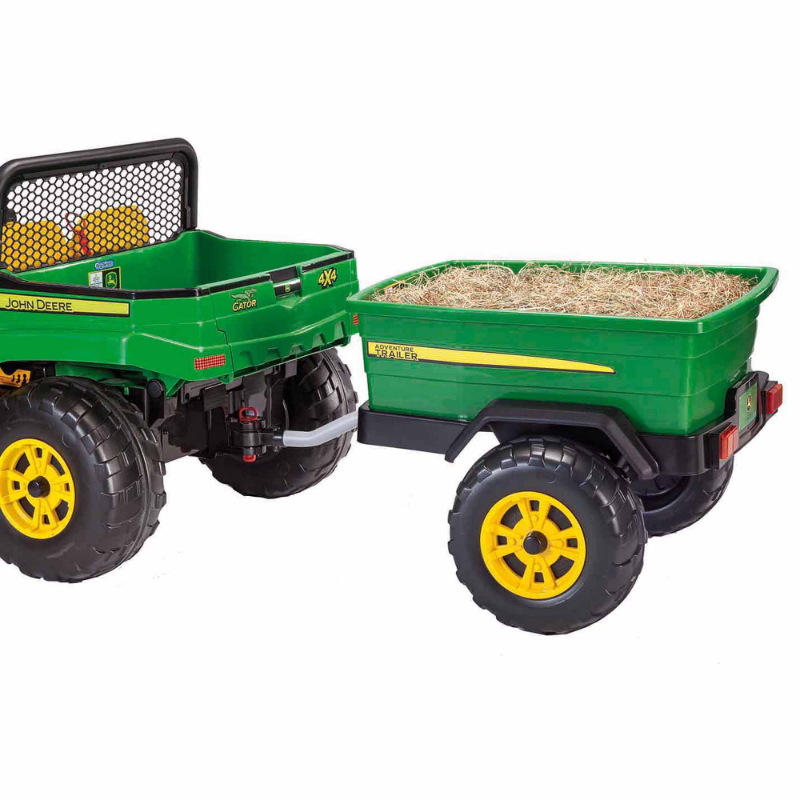 Adventure Trailer for Children's Riding Vehicles - Durable and Rugged Wheel Design