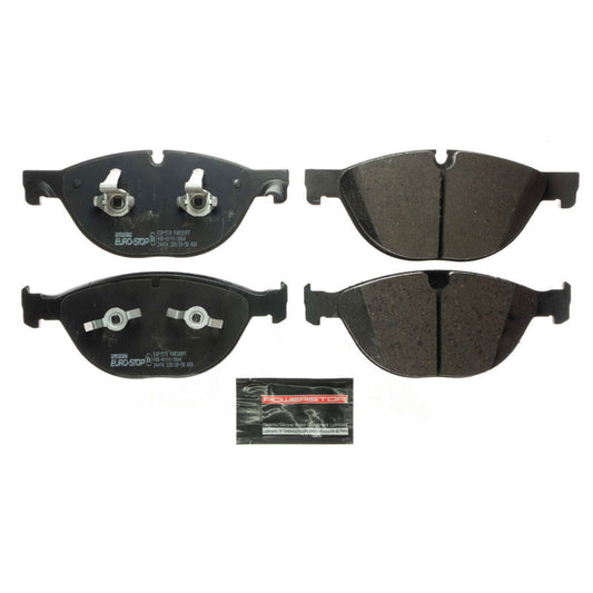 Power Stop 12-15 Jaguar XKR-S Euro-Stop ECE-R90 Front Brake Pads