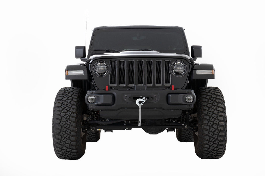 Winch Mounting Plate | Modular Steel OE Bumper | Jeep Wrangler JL/Wrangler Unlimited (18-24)