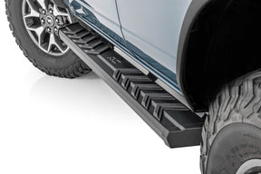 Rough Country BA2 Running Boards Side Step Bars 4-Door Ford Bronco 4WD 2021-2026 41007A