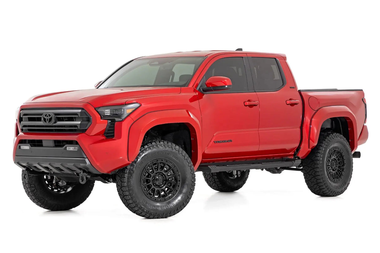 Rough Country HD2 Aluminum Running Boards Double Cab Toyota Tacoma 2WD 4WD 2024-2026 SRB202485