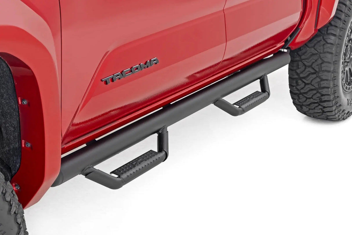 Rough Country Nerf Steps Cab Length Double Cab Toyota Tacoma 2WD/4WD 2024-2026 RCT2480CC
