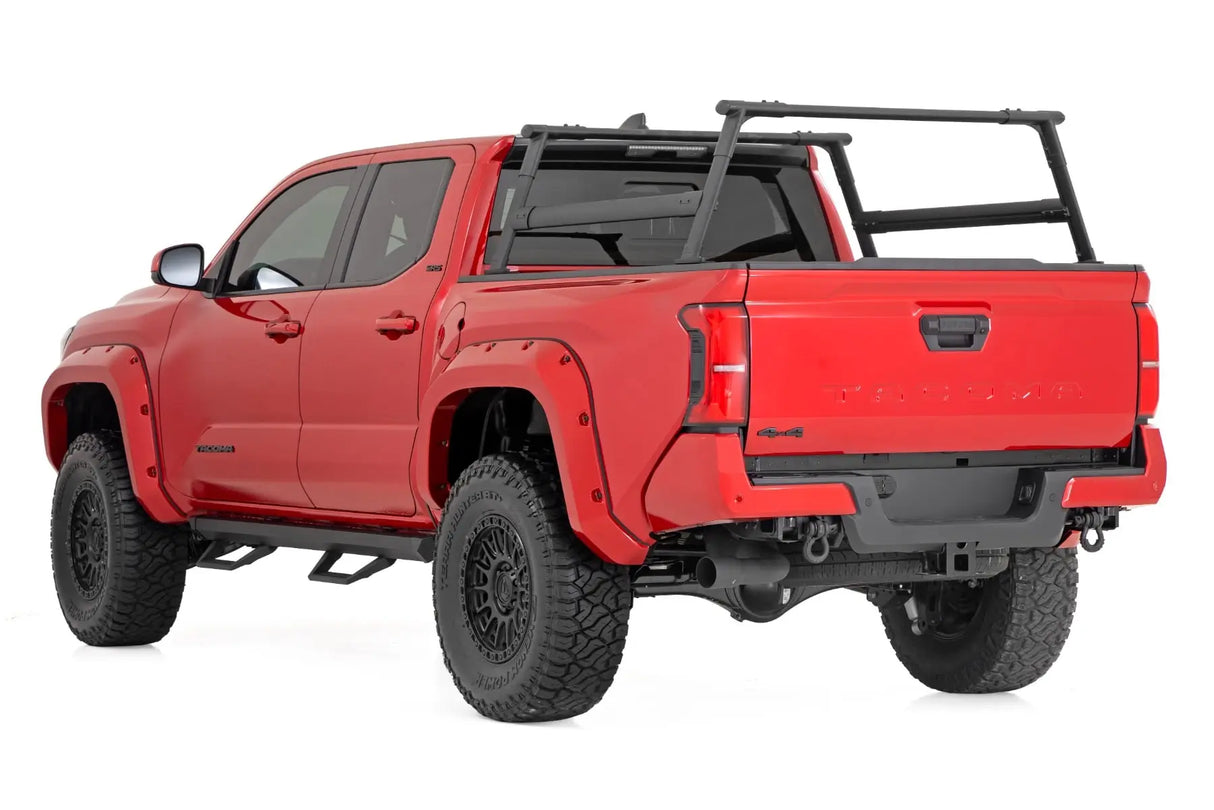 Rough Country SRL2 Adjustable Aluminum Steps Double Cab Toyota Tacoma 2WD/4WD 2024-2026 73003