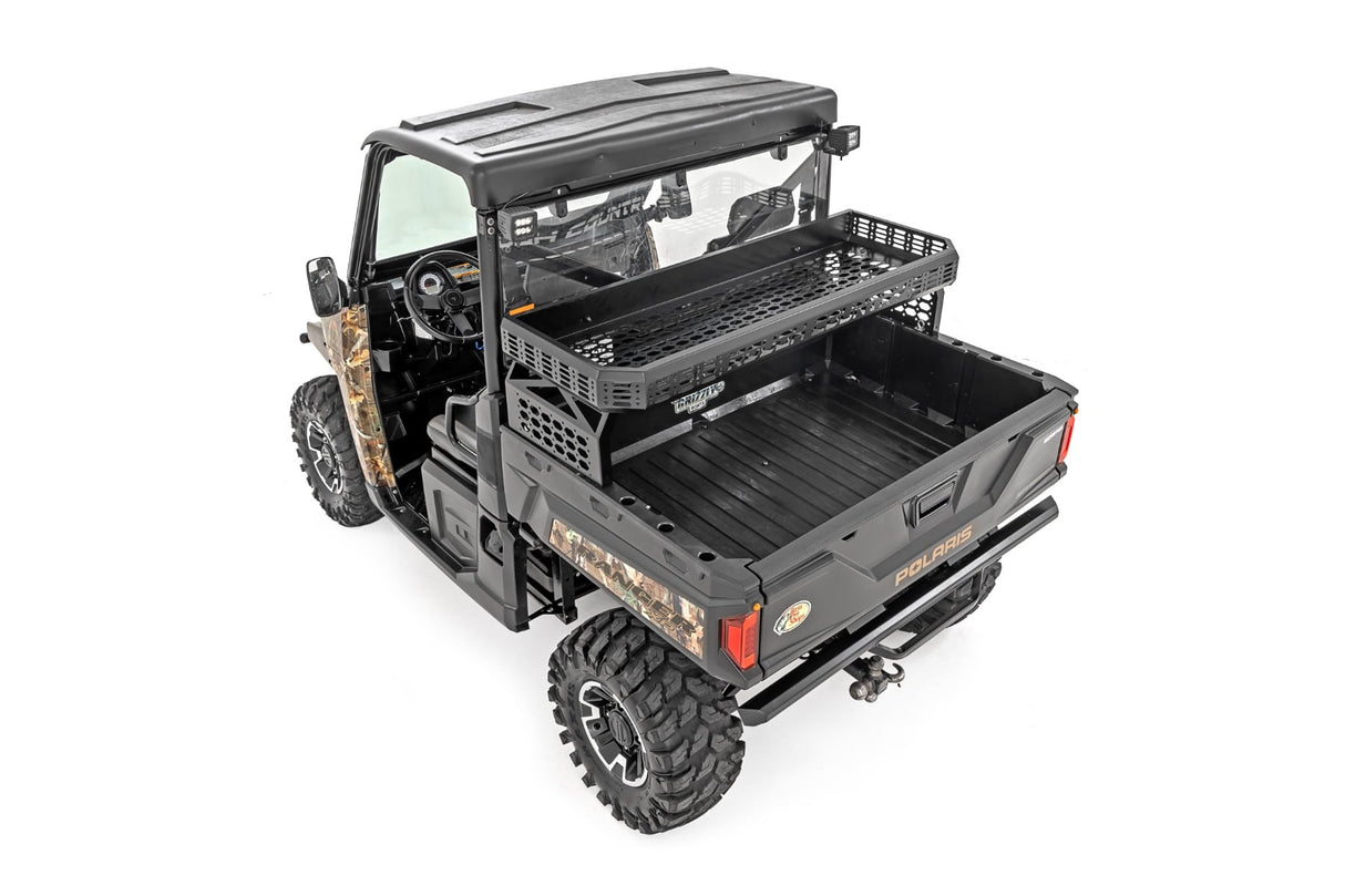 Rough Country Over Bed Cargo Rack for Can-Am Defender Polaris Ranger