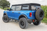 Rough Country SRX2 Adjustable Aluminum Side Steps 4-Door Ford Bronco 4WD 2021-2026 51029