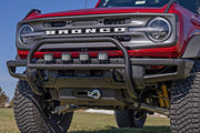 Nudge Bar | 20 Inch BLK DRL Single Row LED | OE Modular Steel | Ford Bronco (21-24)