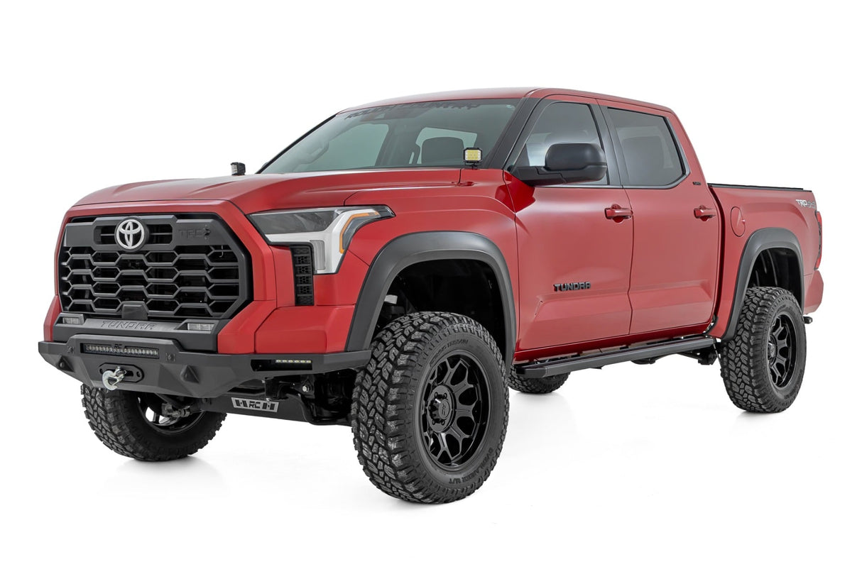 Rough Country Multi-Color LED Running Boards for 2022-2026 Toyota Tundra CrewMax