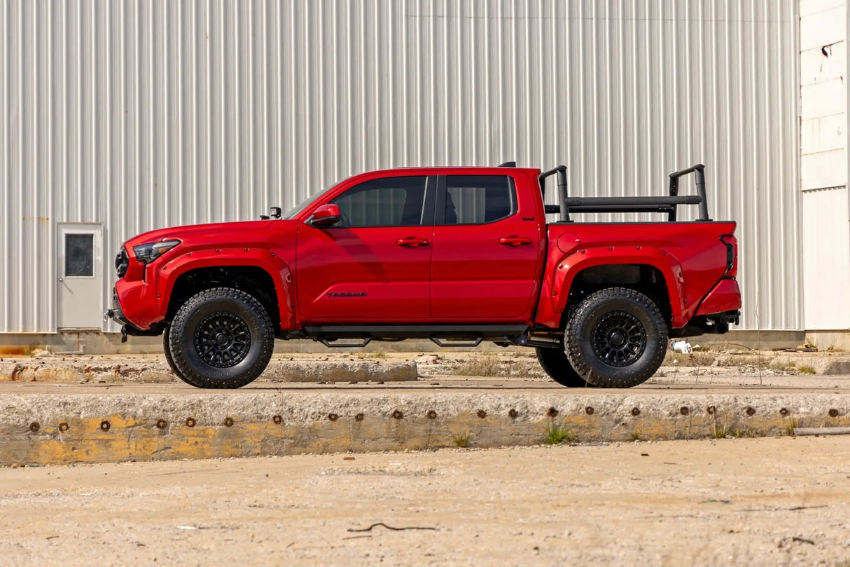 Rough Country SRL2 Adjustable Aluminum Steps Double Cab Toyota Tacoma 2WD/4WD 2024-2026 73003