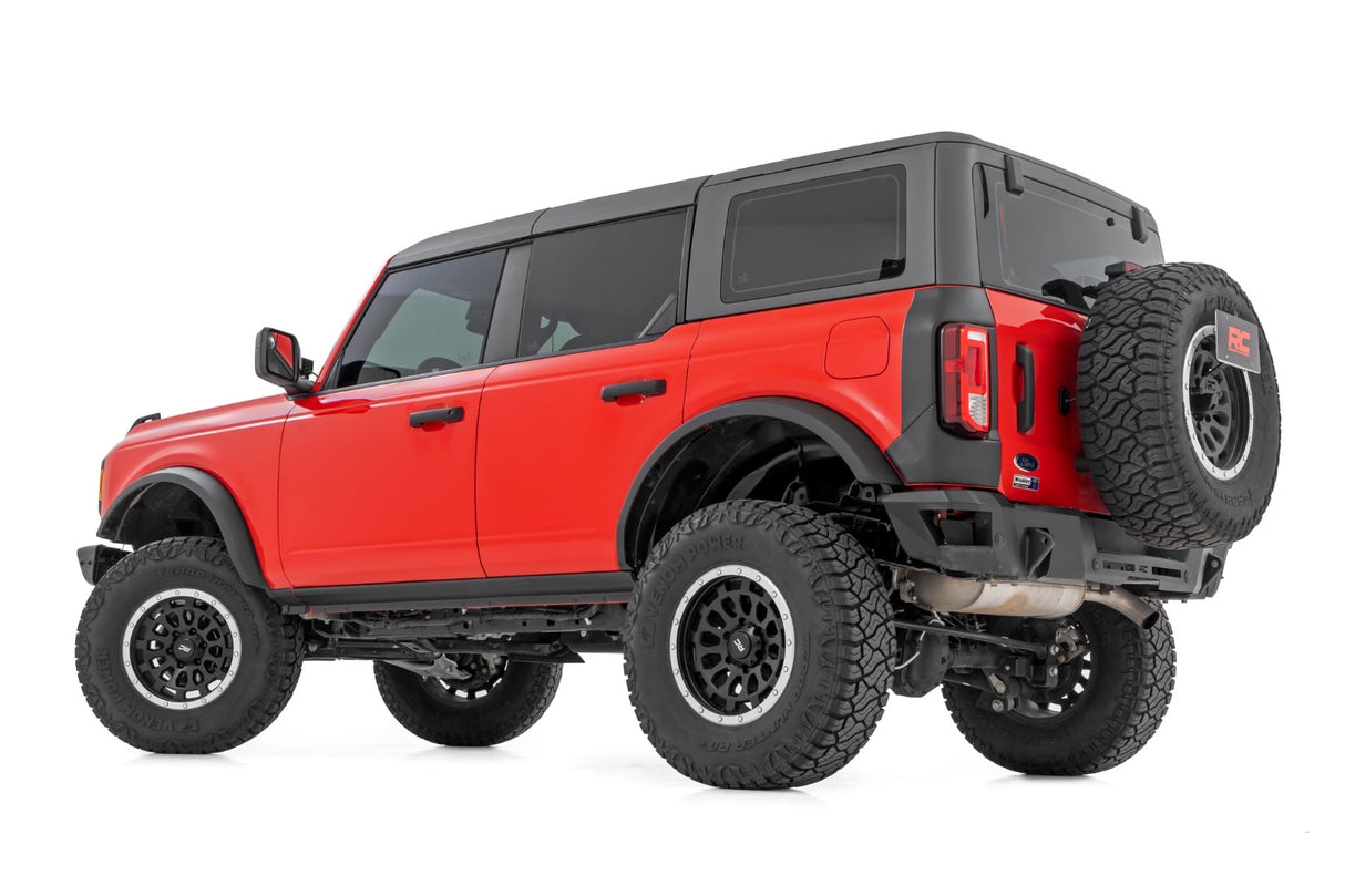 Rough Country Trail Cladding Rocker Sill Plates 4-Door Ford Bronco