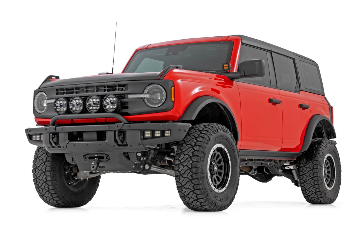 Rough Country Trail Cladding Rocker Sill Plates 4-Door Ford Bronco