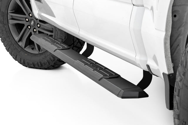Rough Country TR2 Aluminum Running Boards for Ford F-150, Super Duty