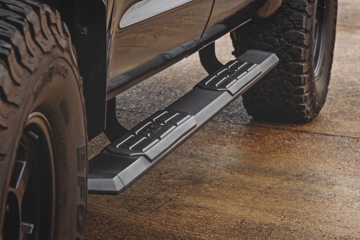 Rough Country TR2 Aluminum Running Boards for Toyota Tundra CrewMax