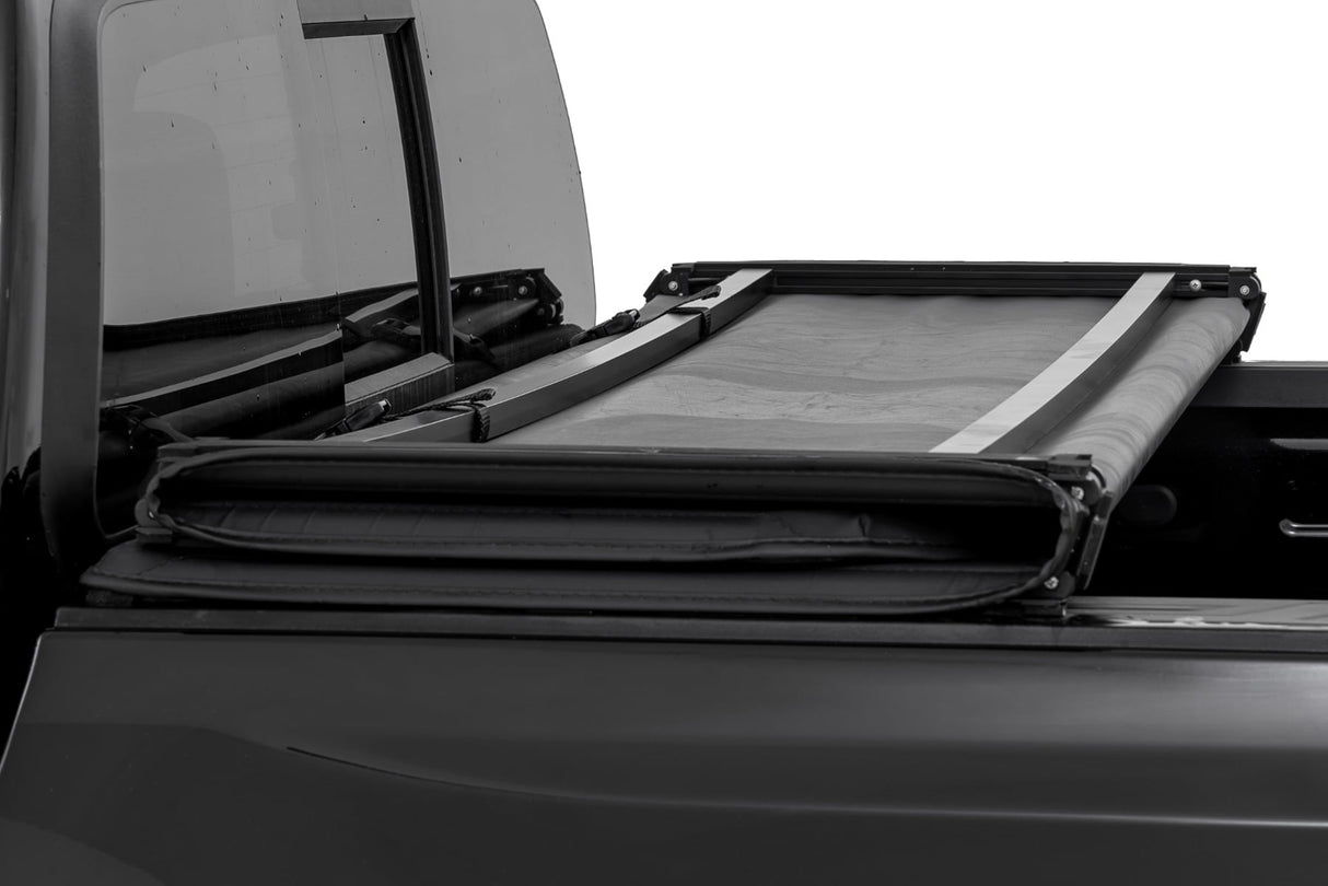 Rough Country Soft Tri-Fold Tonneau Cover 5ft Bed Chevy GMC