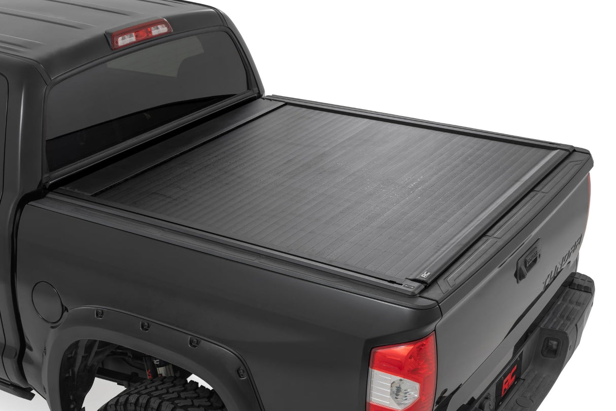Rough Country Powered Retractable Bed Cover for 2007-2021 Toyota Tundra