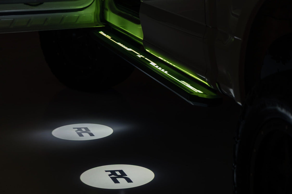 Rough Country Multi-Color LED Running Boards for Chevy/GMC 1500/2500HD/3500HD Crew Cab
