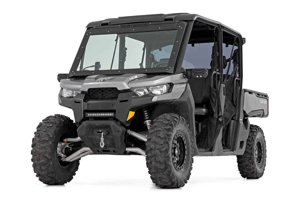 Rough Country 82 Series UTV Wheel 15x7 4x110 +10mm Semi Gloss Black