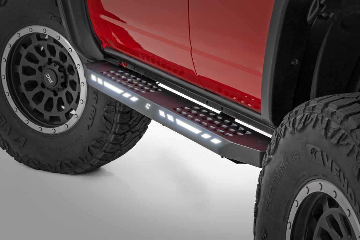 Rough Country AC2 Running Boards for 2021-2026 Ford Bronco 4-Door
