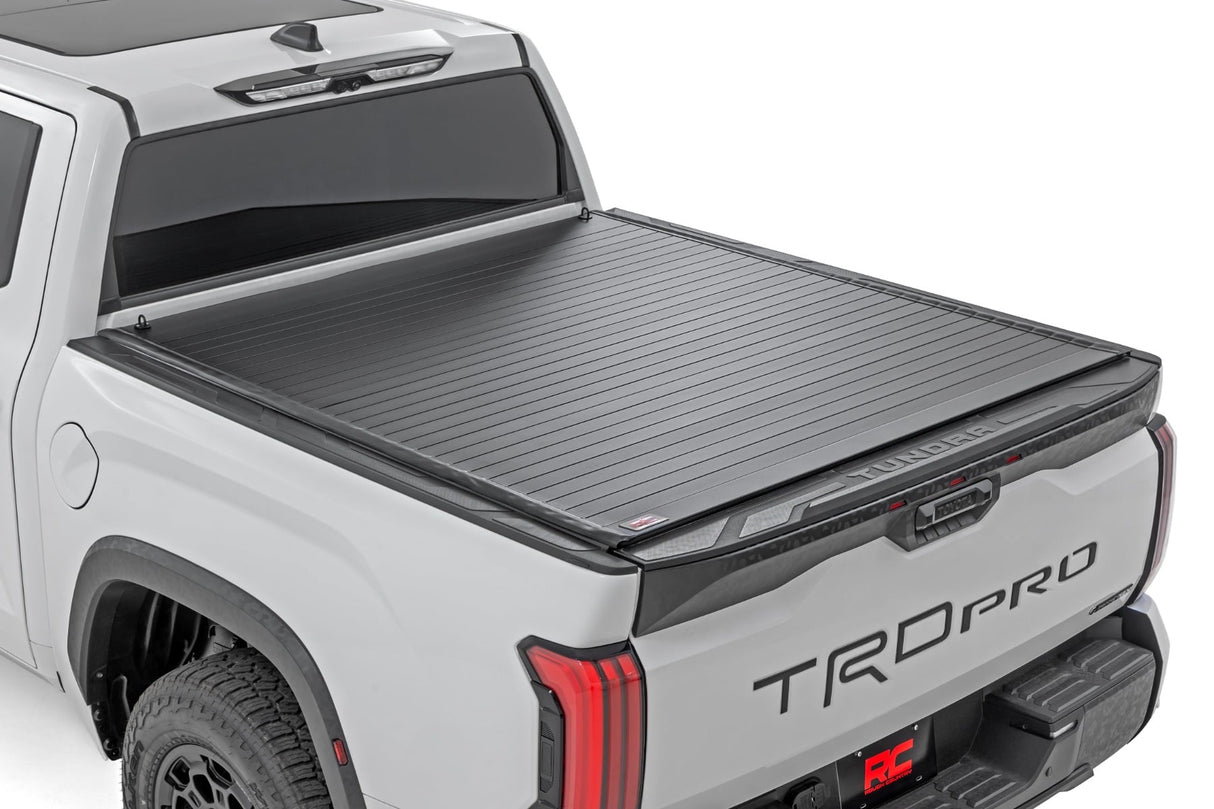Rough Country Hard Roll Up Bed Cover Toyota Tundra 5'7" Bed 2022-2026