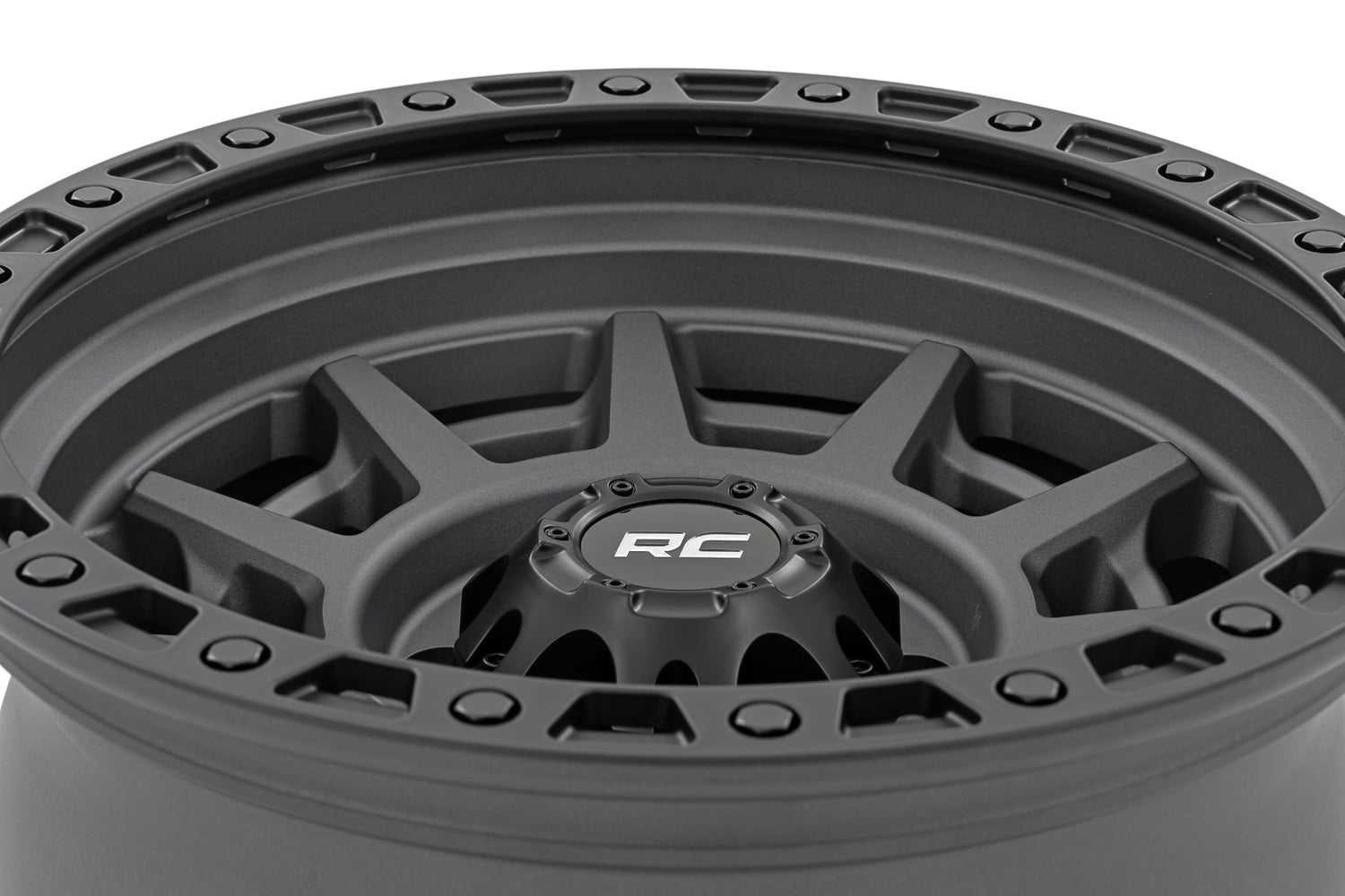 Rough Country 85 Series Wheel Simulated Beadlock 5x5.5 Bolt Pattern