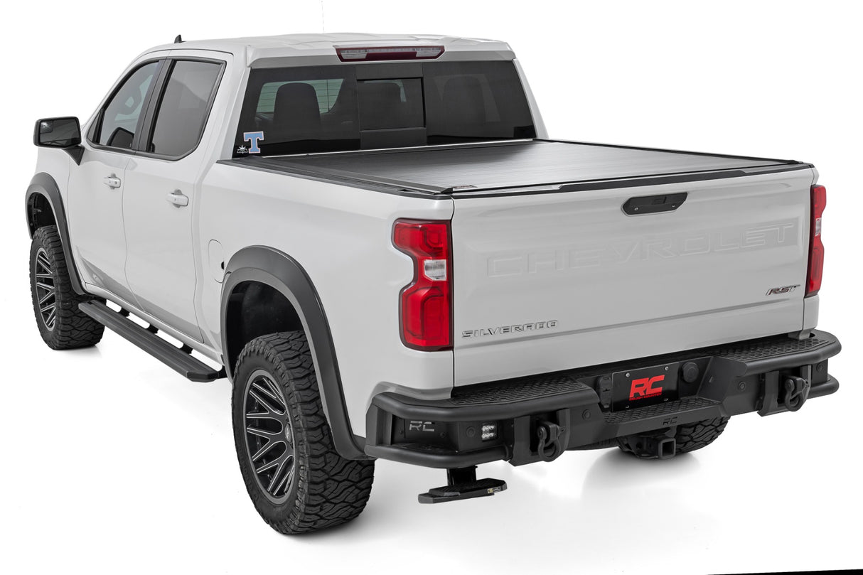 Rough Country Tubular Rear LED Bumper Chevy Silverado 1500 2019-2026