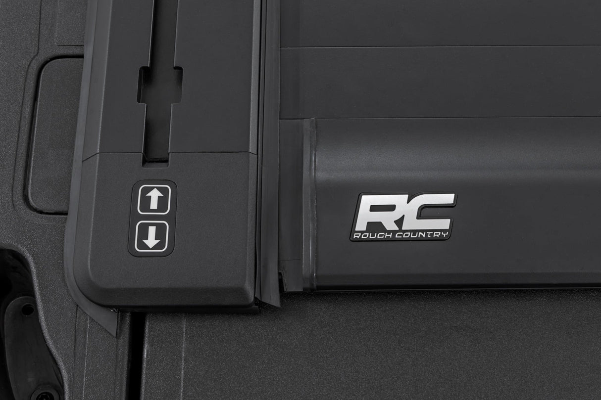 Rough Country Powered Retractable Bed Cover 6'10in Ford F-250 F-350