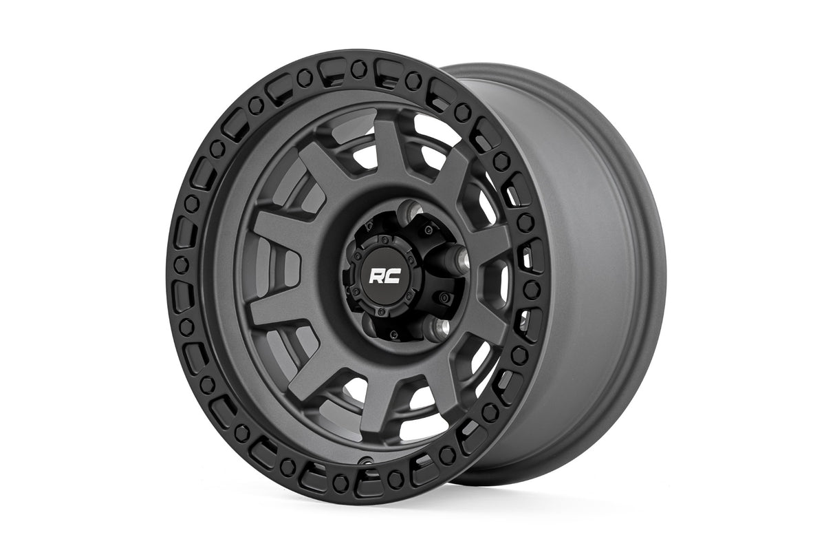 Rough Country 85 Series Wheel Simulated Beadlock 5x5.5 Bolt Pattern