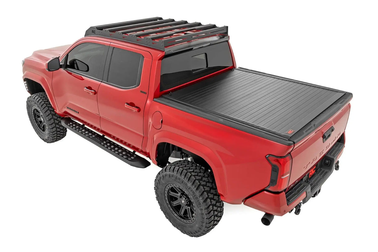 Rough Country Hard Roll Up Bed Cover Toyota Tacoma 2WD/4WD 2024-2026 50415551-config