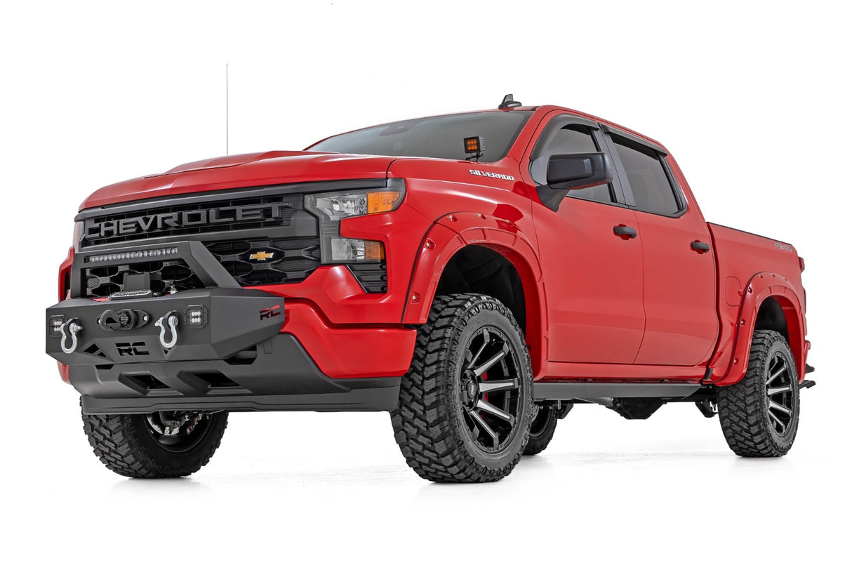 Rough Country EXO Winch Mount Kit for Chevy Silverado 1500 2022-2026