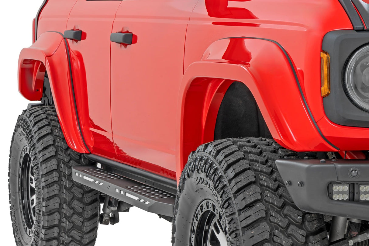 Rough Country Fender Flares for Ford Bronco 4WD 2021-2026